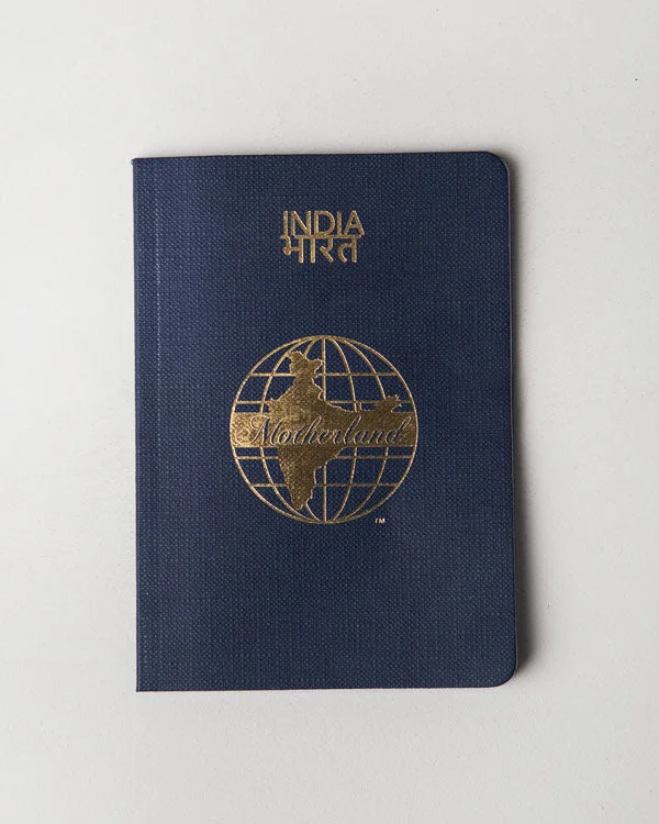 Motherland Passport Size Notebook Refined Men's European