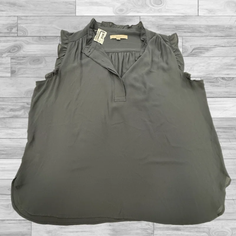 Top Short Sleeve By Loft In Grey, Size: Xl Youthful Men's Pop