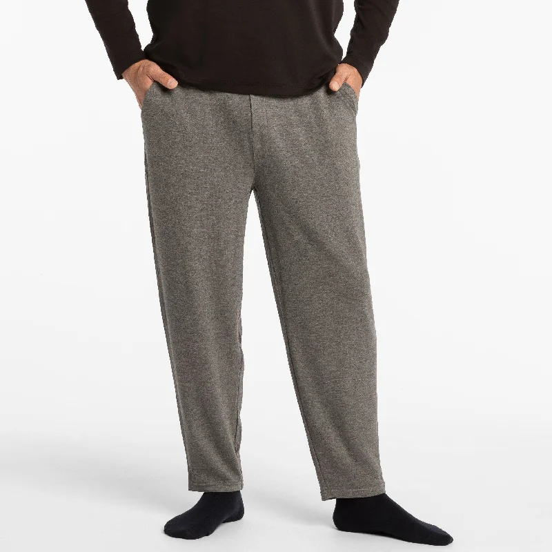 Heather Grey Lounge Pant Hip Men's Retro