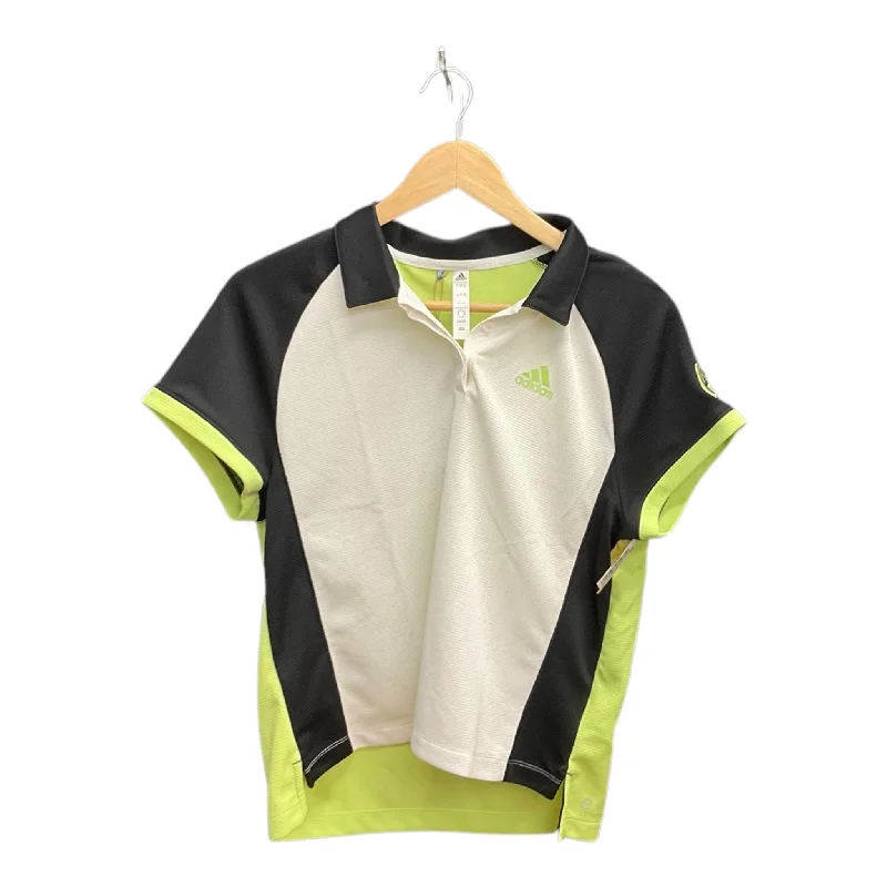 Athletic Top Short Sleeve By Adidas In Multi-colored, Size: M Trendy Men's Oversized