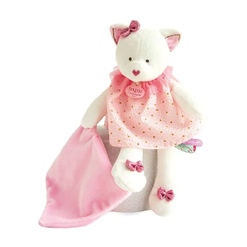Dream Maker Cat Plush With Doudou Blanket Luxurious Men's High