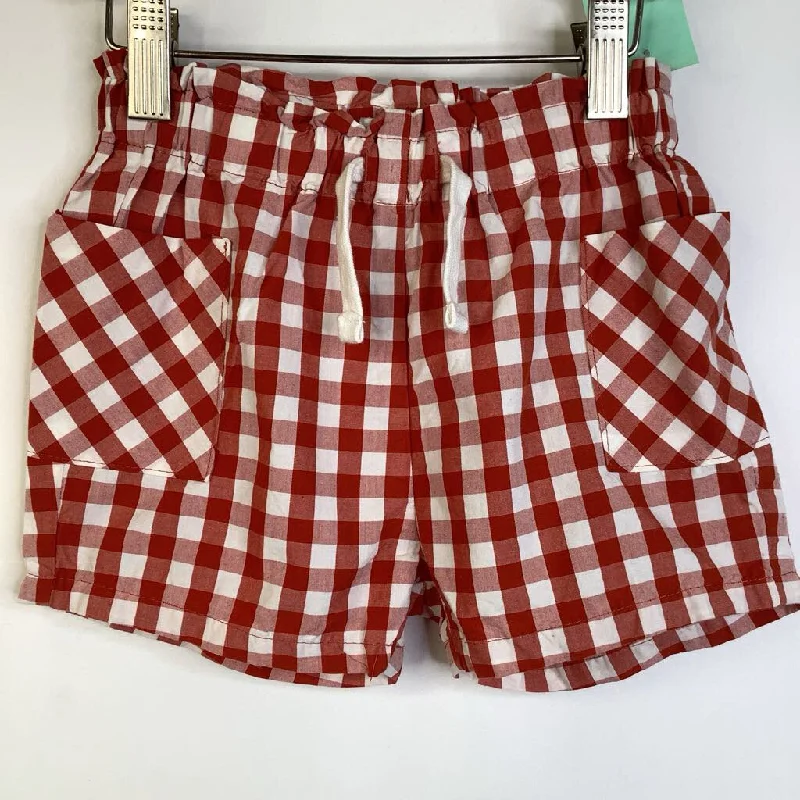Size 18m: Miles The Label Red/White Checkered Shorts Preppy Men's College