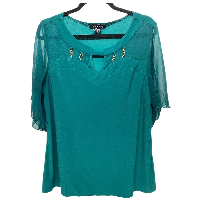 Top Short Sleeve By Clothes Mentor In Green, Size: Xl Tough Men's Tactical