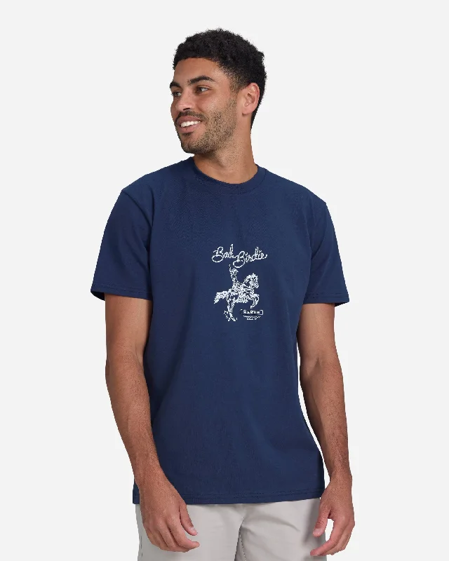 BB Ranch Graphic Tee Edgy Men's Punk