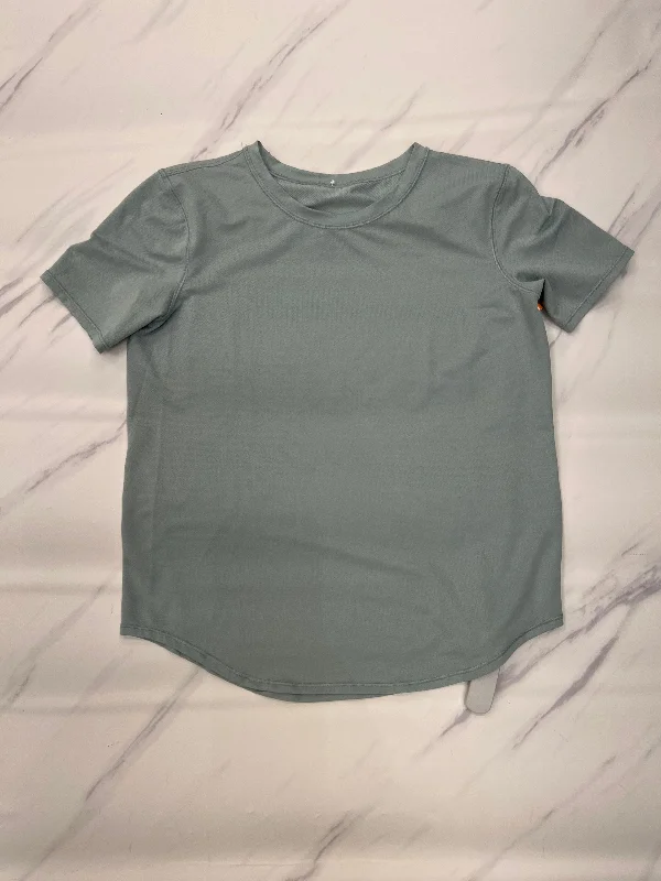 Athletic Top Short Sleeve By Lululemon In Green, Size: 6 Traditional Men's Country