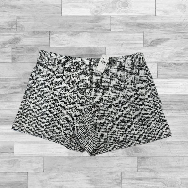 Black & White Shorts Loft, Size 8 British Gentleman Style