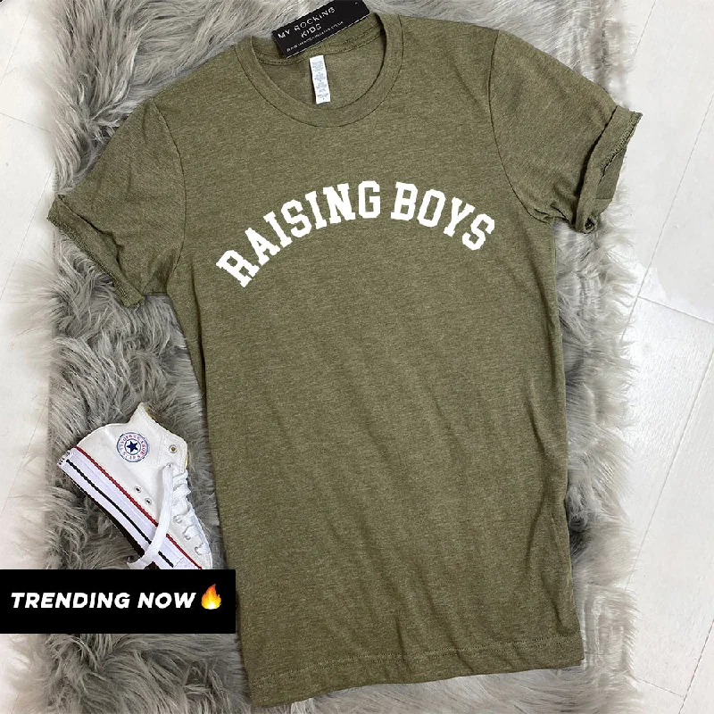 Raising Boys Summer T-Shirts (MRK X) Dynamic Men's Glow