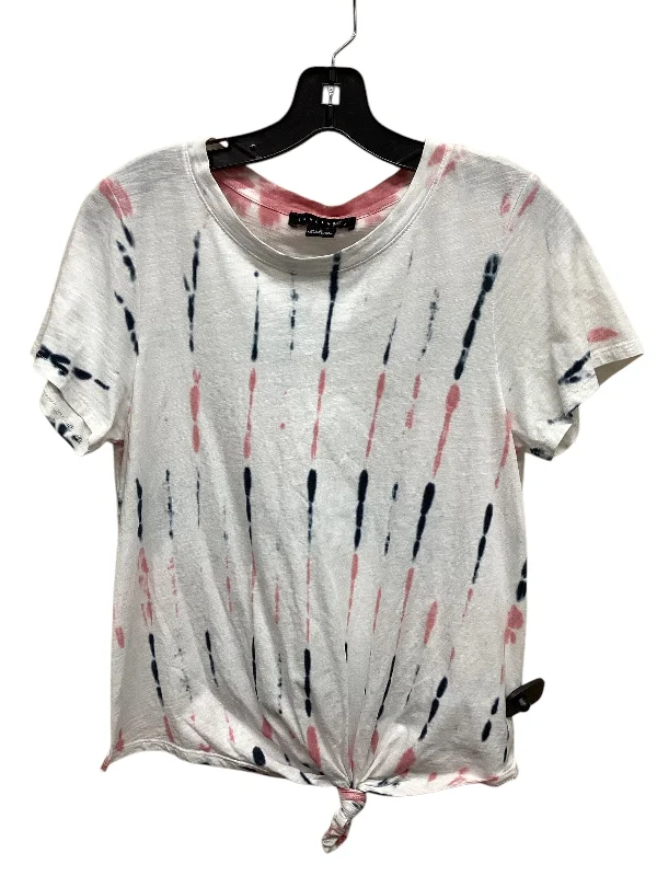 Top Short Sleeve By Sanctuary In Tie Dye Print, Size: S Earthy Men's Hemp