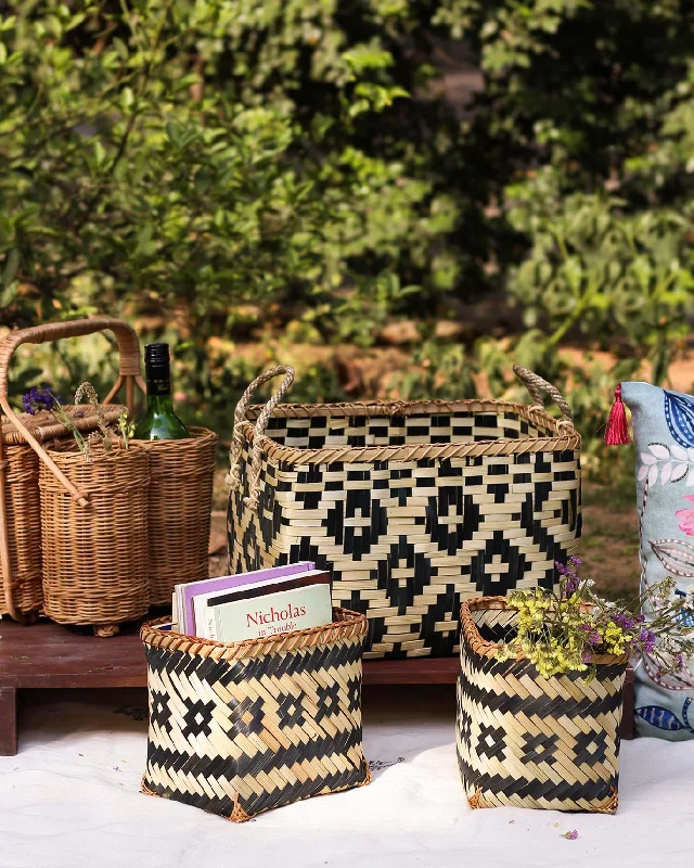 Godavari Baskets (Set of 3) Trendy Men's Bucket