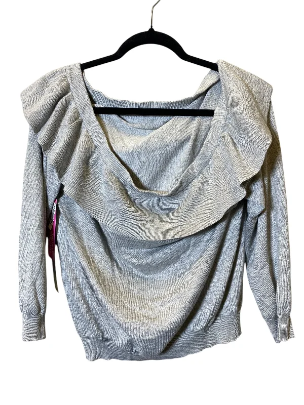 Top Long Sleeve By Cmc In Grey, Size: Xl Artistic Men's Avant