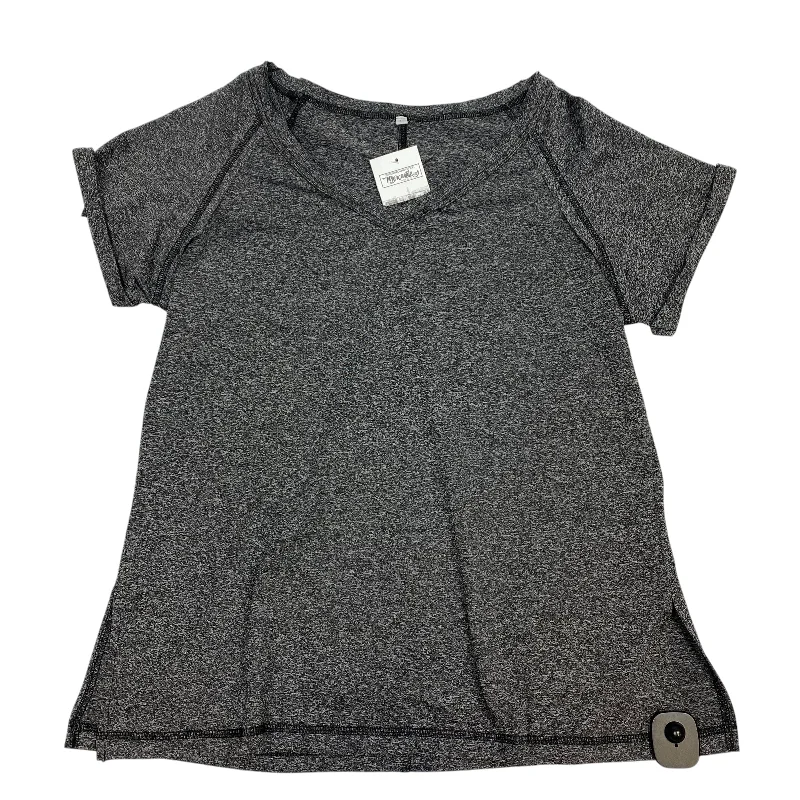 Athletic Top Short Sleeve By Clothes Mentor In Grey, Size: L Masculine Men's Thick