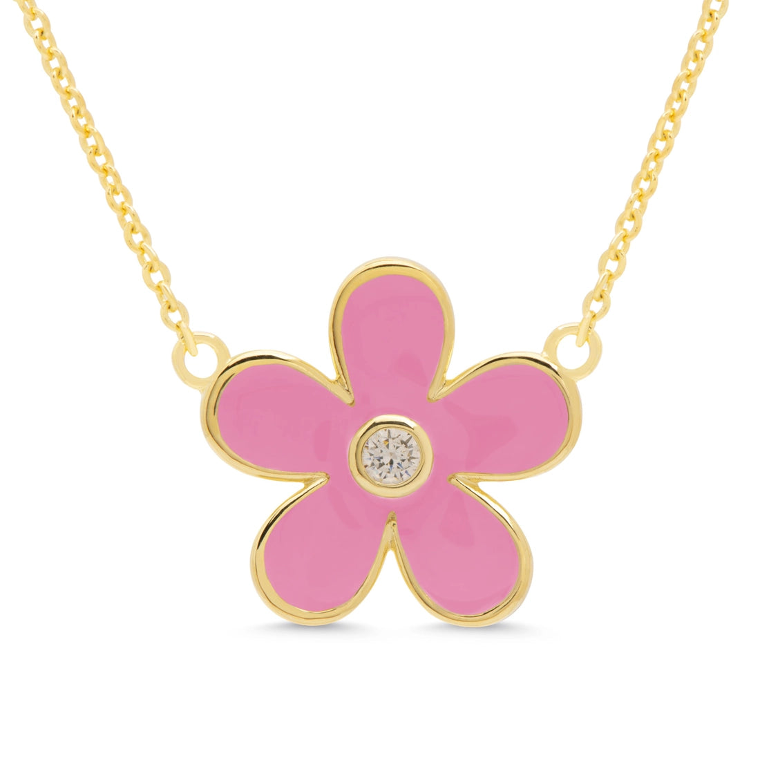 Lily Nily CZ Flower Pendant Relaxed Men's Australian 