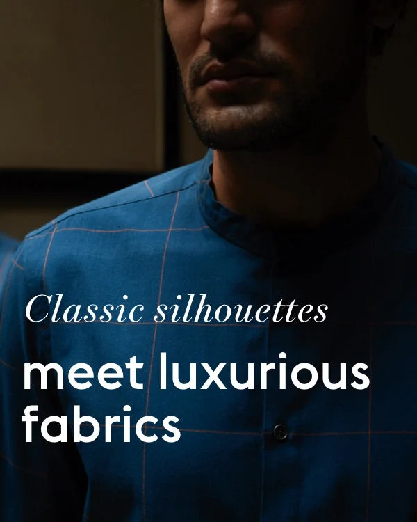 Classic silhouettes meet luxurious fabrics Dynamic Men's High