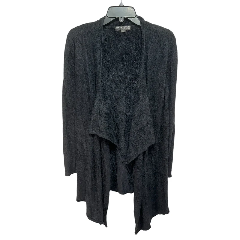 Sweater Cardigan By Barefoot Dreams In Black, Size: S Cool Men's Distressed
