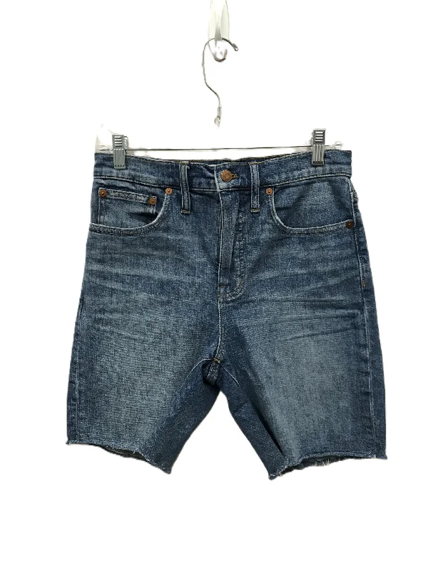 Blue Denim Shorts By Madewell, Size: 4 Dynamic Men's Glow