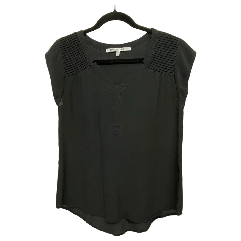 Top Short Sleeve By Collective Concepts In Black, Size: S Beach