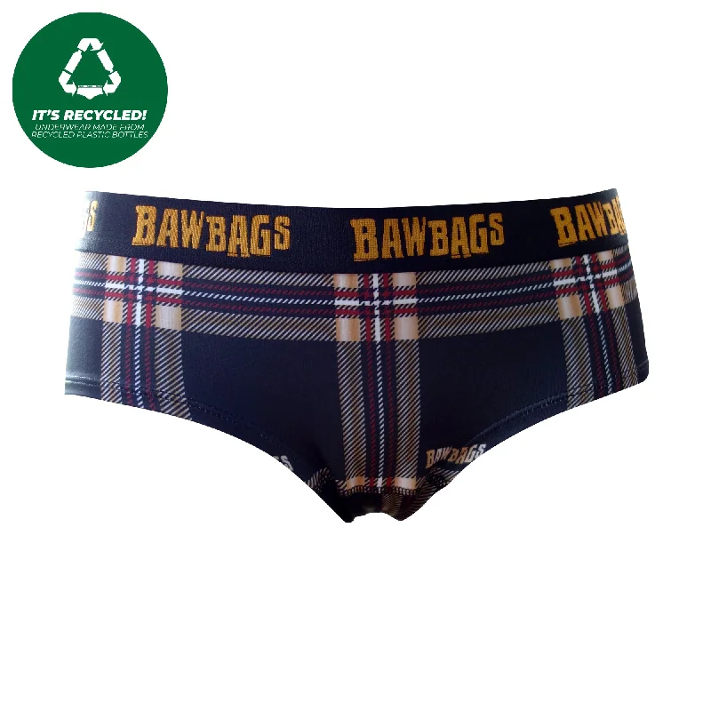 Women's Cool De Sacs Gold Trinity Tartan Technical Underwear Casual Men's Short