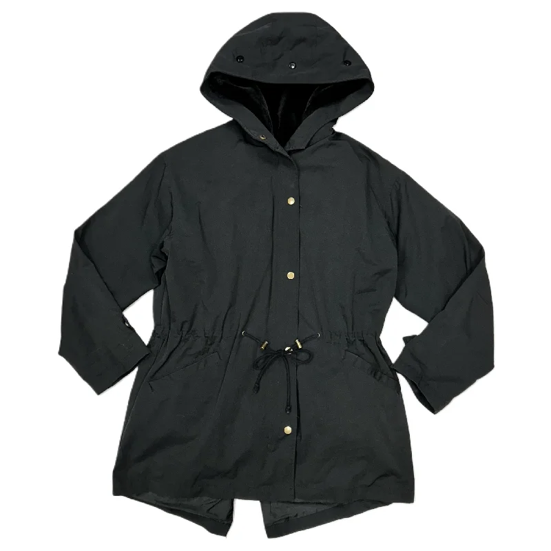 Coat Parka By Silence And Noise In Black, Size: S Refined Men's Velvet
