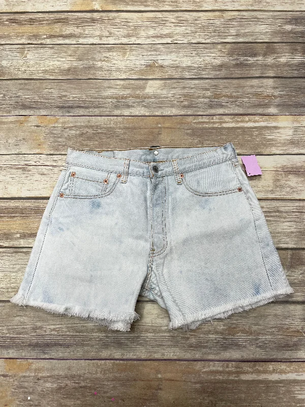 Blue Denim Shorts Levis, Size 16 Practical Men's Quick
