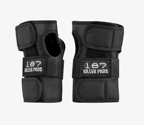 187 Killer Pads Wrist Guards - Black Dynamic Men's High