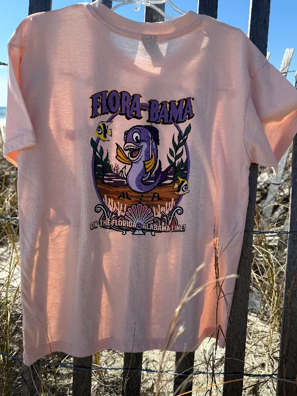 Flora-Bama Kids Molly Mullet T-shirt Artistic Men's Hand