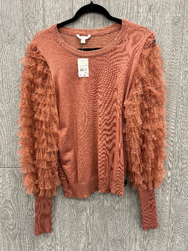 Top Long Sleeve By Cato In Bronze, Size: Xl Modern Men's Geometric