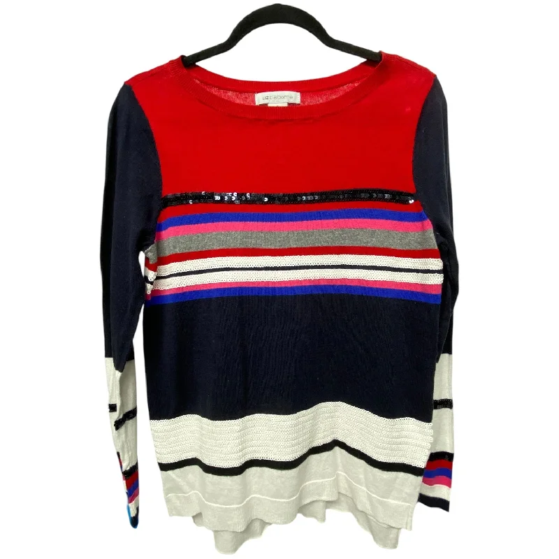 Top Long Sleeve By Liz Claiborne In Multi-colored, Size: S Rugged Men's Outdoor 