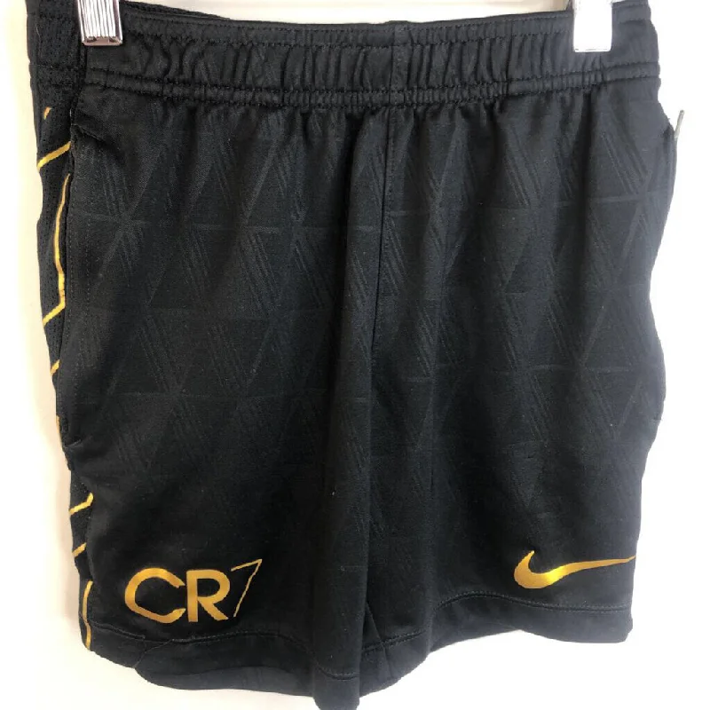 Size 4-5: Nike Dri-Fit Black Gold CR7 Athletic Shorts Dapper Men's 1920S