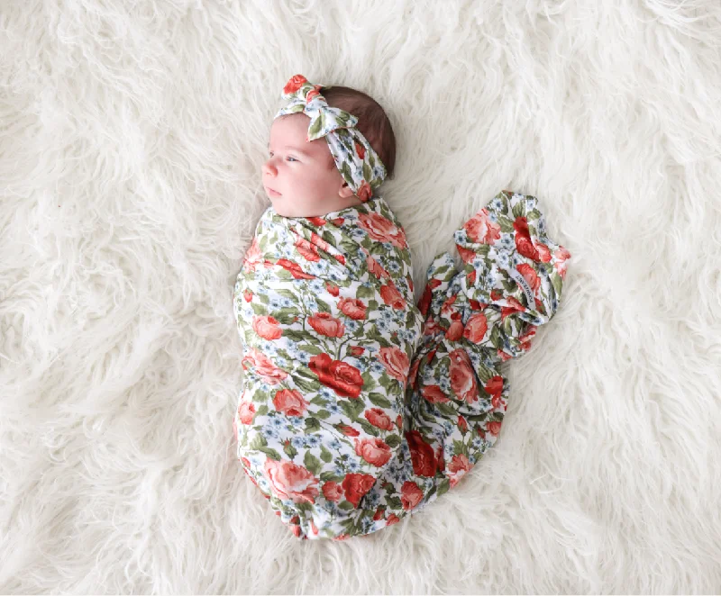 Posh Peanut Alma Swaddle Set Trendy Men's Bucket