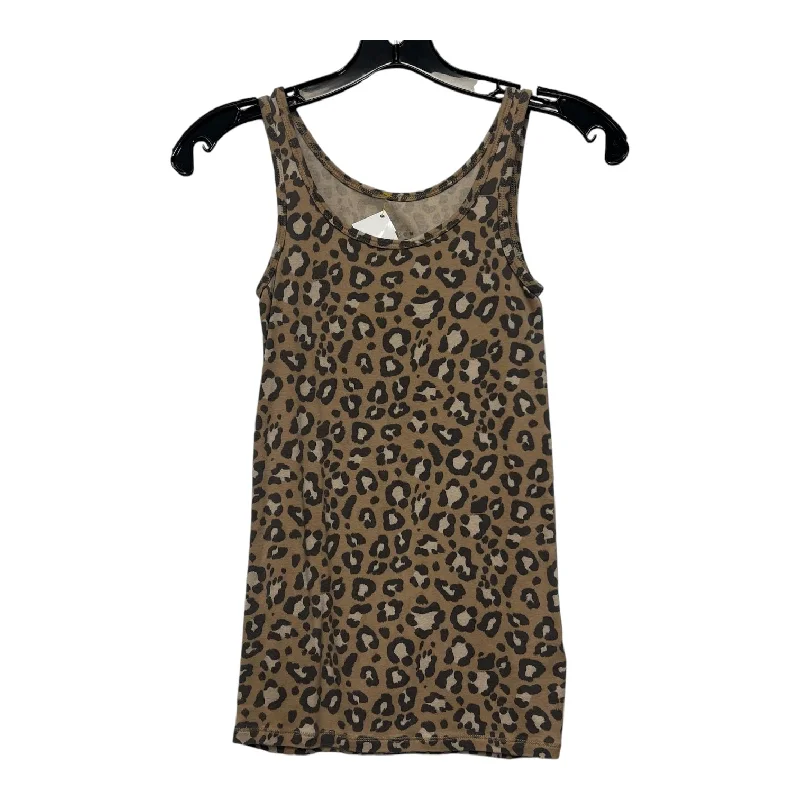 Tank Top By A New Day In Animal Print, Size: Xs Relaxed Men's Australian 