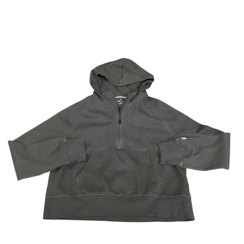 Athletic Jacket By Zelos In Grey, Size: S Tough Men's Military