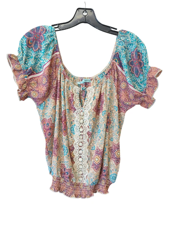 Top Short Sleeve By Maurices In Multi-colored, Size: L Refined Men's Velvet