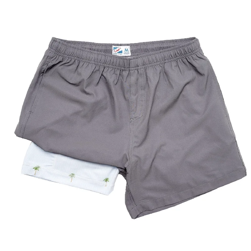 Grey (Palm Stripes) Tough Men's Tactical