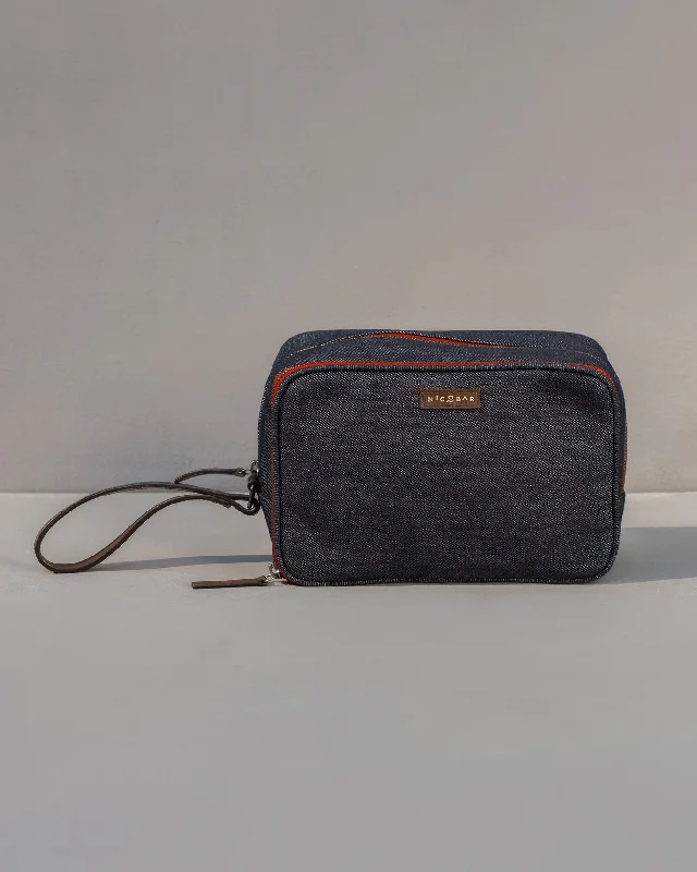 Oasis Toilet Case - Denim Sophisticated Men's 