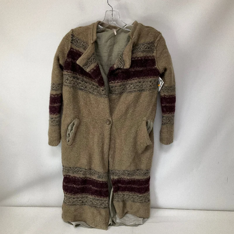 Coat Other By Free People In Tan, Size: S Dapper Men's Bow