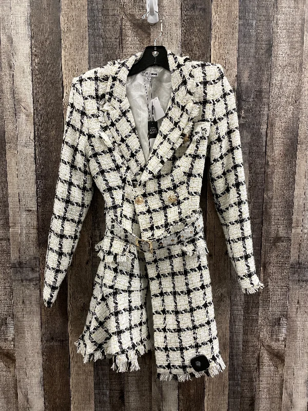 Coat Peacoat By Fashion Nova In Multi-colored, Size: S Refined Men's Velvet
