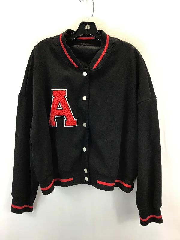 Jacket Other By Shein In Black & Red, Size: 3x Lumberjack