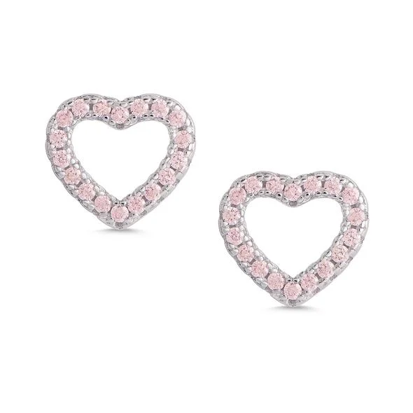 Lily Nily Heart Stud Earrings Practical Men's Quick
