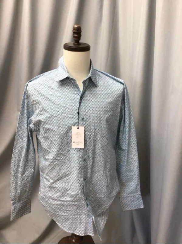 SIZE MEDIUM ROBERT BANKS Men's SHIRTS Sleek Men's Contemporary 