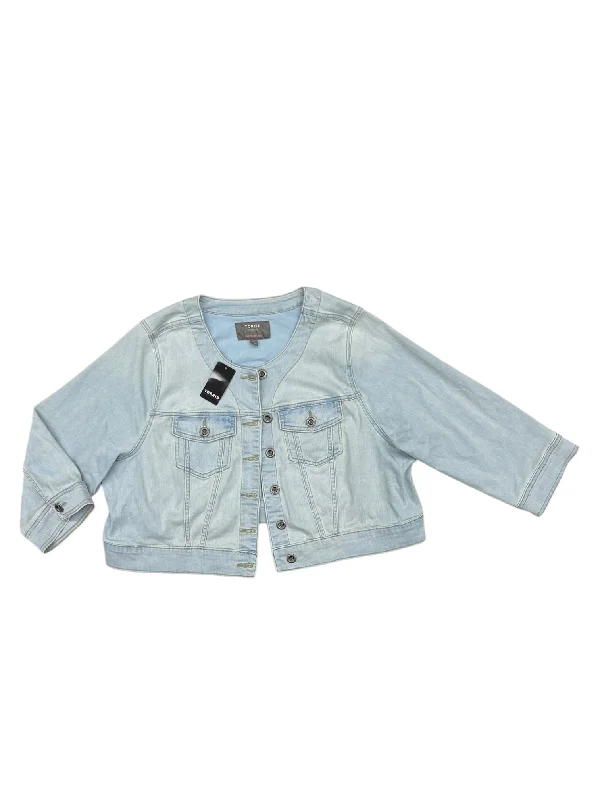 Jacket Denim By Torrid In Blue Denim, Size: 3x Artistic Men's Hand