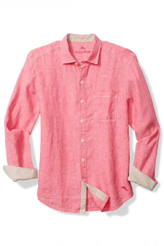 Tommy Bahama Paradise Breezer Long Sleeve Linen Shirt Street