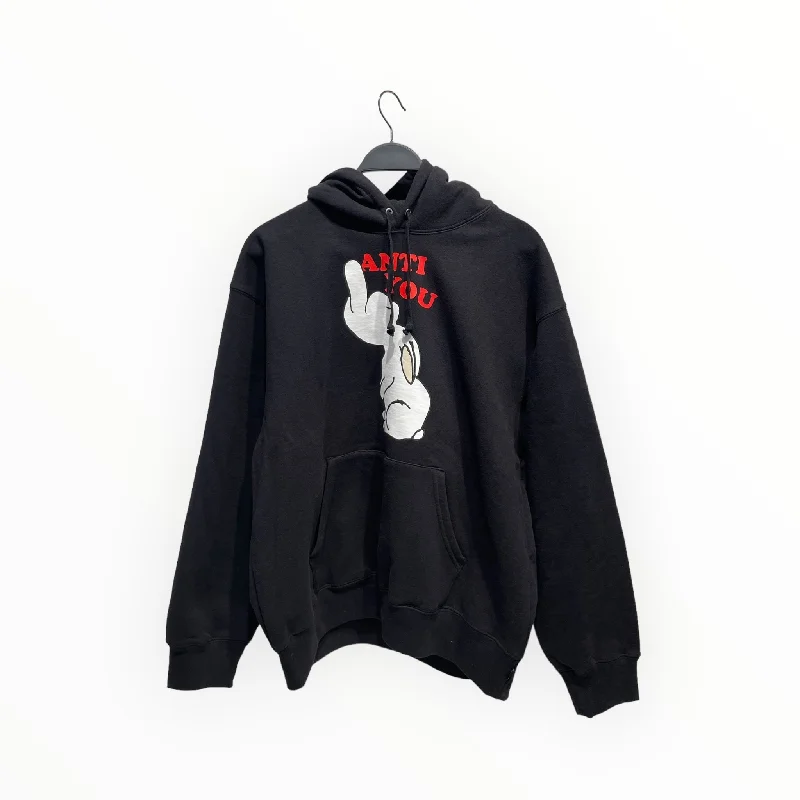 Supreme/UNDERCOVER/Hoodie/L/Cotton/BLK/ Monochromatic All