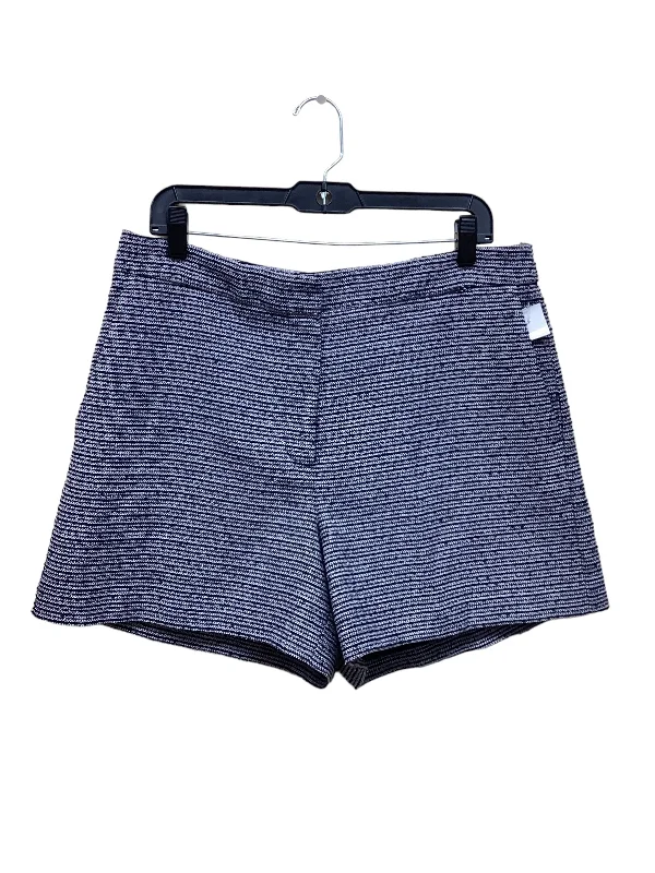 Black & White Shorts Ann Taylor, Size 12 Modern Men's Geometric
