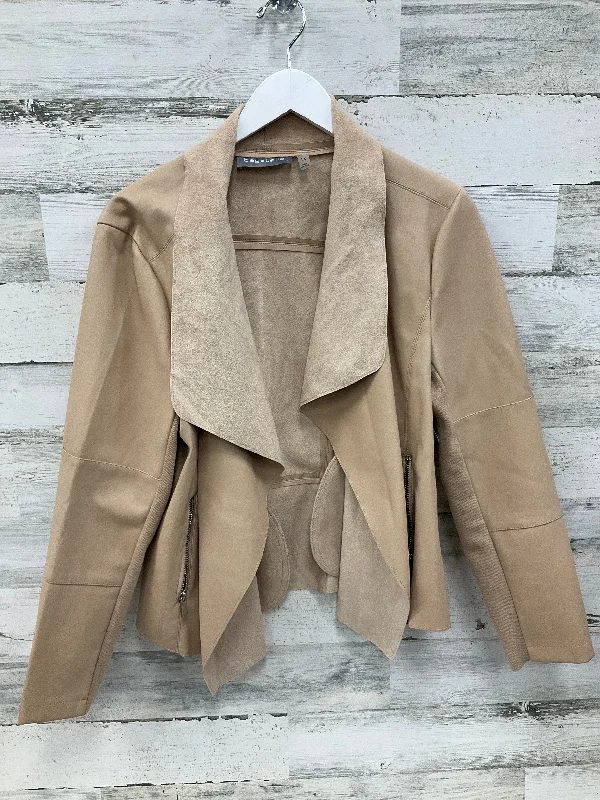 Jacket Other By Clothes Mentor In Tan, Size: 1x Monochromatic Office Style