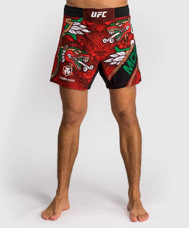 Men's UFC Unrivaled by Venum Red Brandon Moreno Fight Short Athletic Men's Compression