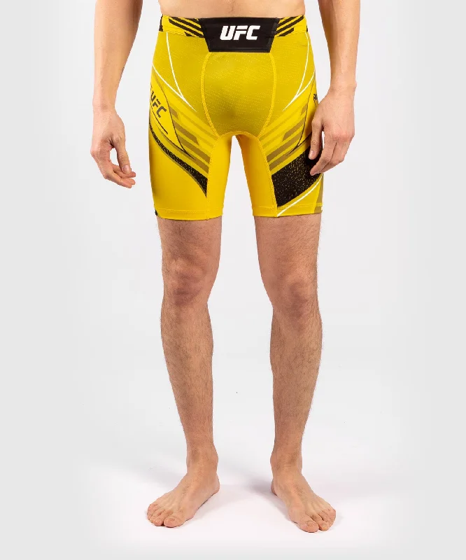 UFC Venum Authentic Fight Night Men's Vale Tudo Shorts - Short Fit - Yellow Streetwear Style