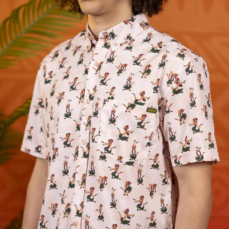 Disney's The Lion King "Do the Hula" – KUNUFLEX Short Sleeve Shirt Dapper Men's 1920S