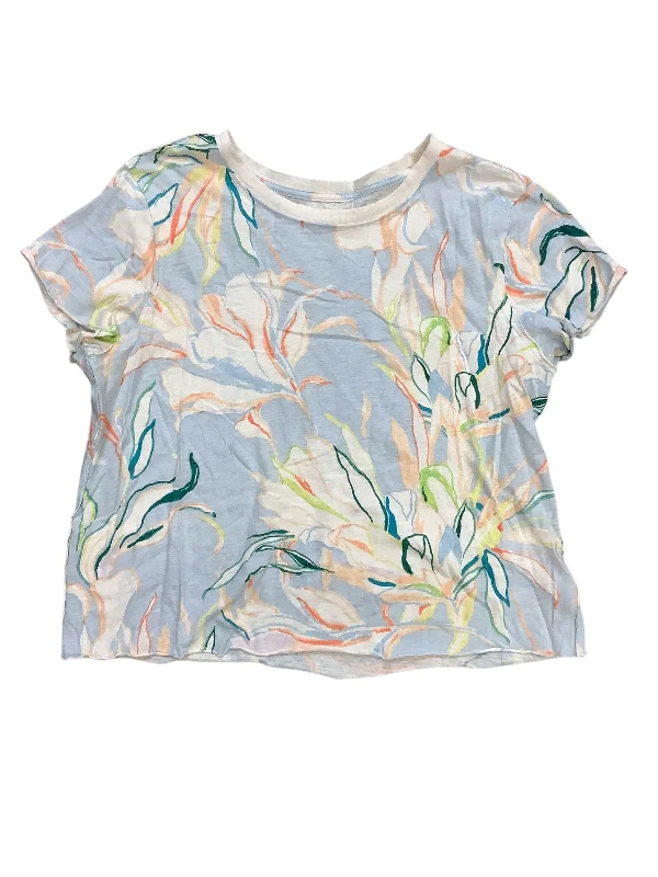 Top Short Sleeve Basic By Maeve In Blue, Size: Xl Artistic Men's Hand