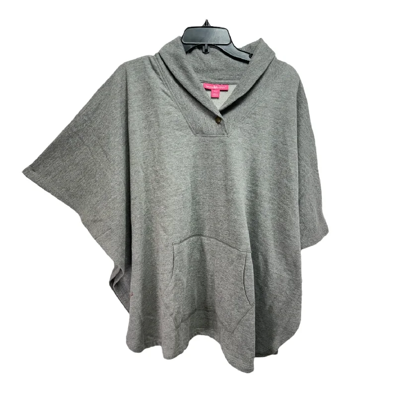 Tunic Sleeveless By Woman Within In Grey, Size: 1x Dapper Men's 1920S