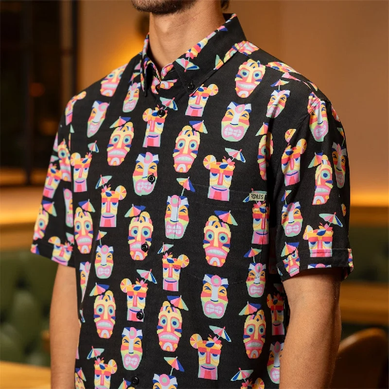 Tipsy Tiki – KUNUFLEX Short Sleeve Shirt Sharp Men's Italian